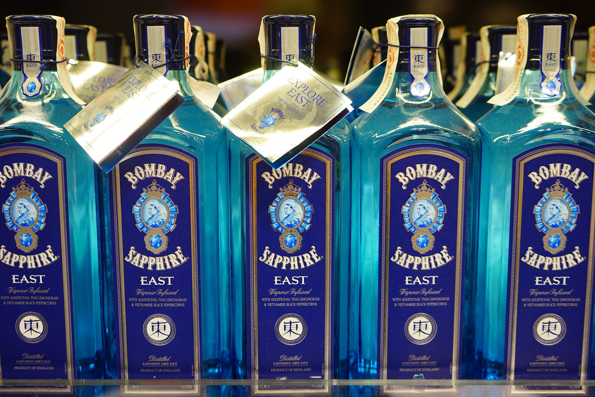 Bombay Sapphire Bottles